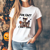 Grappig dat het me niet uitmaakt Halloween Tshirt