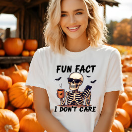 Grappig dat het me niet uitmaakt Halloween Tshirt