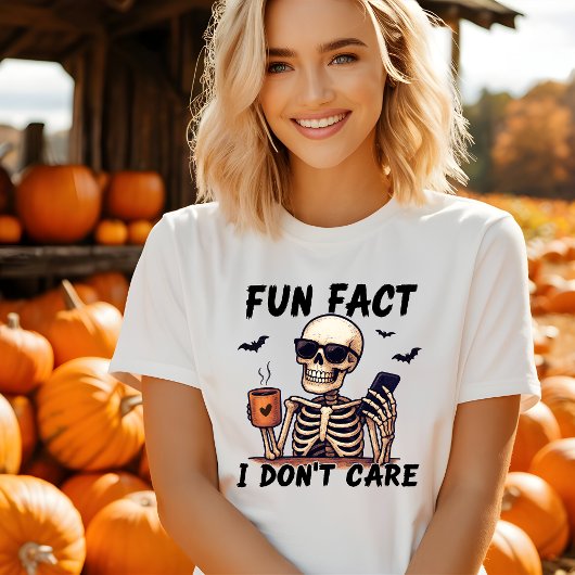 Grappig dat het me niet uitmaakt Halloween Tshirt