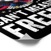 Grappig dat het metrieke systeem Dom Eagle US niet Poster (Hoek)