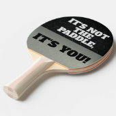 Grappig dat het niet de Paddle Competitive Smack T Tafeltennisbatje (Voorkant Gekanteld)
