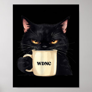 Grappig dat het ons niet kan schelen WDNC Club Bla Poster
