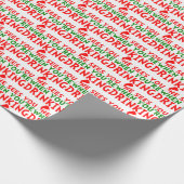 Grappig dat hij je ziet als je drink cadeaupapier (Hoek)