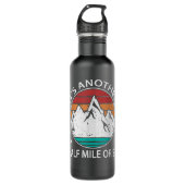 Grappig dat hij nog een half miljoen heeft... waterfles (Voorkant)