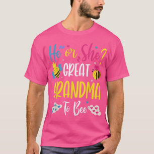 Grappig dat hij of zij wat het grote oma zal worde t-shirt