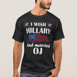 Grappig dat Hillary getrouwd was T-shirt