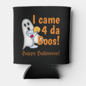 Grappig dat ik 4 da Boos kwam! Halloween Drink spo Blikjeskoeler (Voorkant)