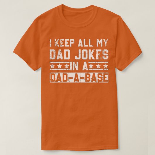 Grappig dat ik al m'n pap in een pap hou. t-shirt (Design voorkant)