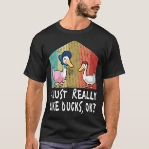 Grappig dat ik alleen maar een soort eendenhuisdie t-shirt
