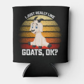 Grappig dat ik alleen maar van geiten hou blikjeskoeler (Voorkant)