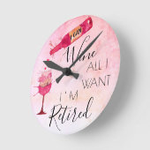 Grappig dat ik alles kan winnen wat ik wil. ronde klok (Hoek)