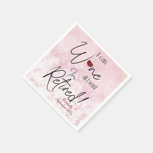 Grappig dat ik alles kan winnen wat ik wil servet (Hoek)