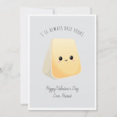 Grappig dat ik altijd jouw gelukkige Valentijnsdag Feestdagenkaart (Voorkant)