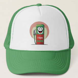 Grappig dat ik benzine Cartoon heb Trucker Pet