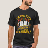 Grappig dat ik bier laat verdwijnen Craft Beer Dri T-shirt (Voorkant)