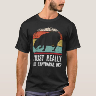 Grappig dat ik Capybaras echt leuk vind. T-shirt