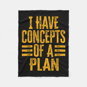 Grappig dat ik concepten heb van een plan 1 fleece deken
