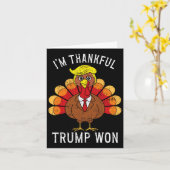 Grappig dat ik dankbaar ben dat Trump Amerika heef Kaart (Gele Bloem)