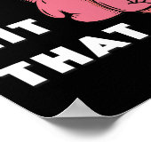 Grappig dat ik dat boksen had geraakt poster (Hoek)