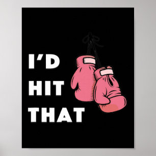 Grappig dat ik dat boksen had geraakt poster
