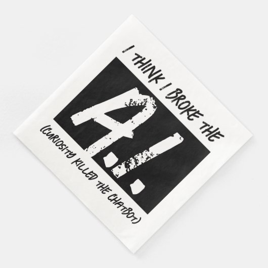 Grappig dat ik de AI developers heb gebroken Servet (Hoek)