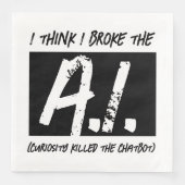 Grappig dat ik de AI developers heb gebroken Servet (Voorkant)