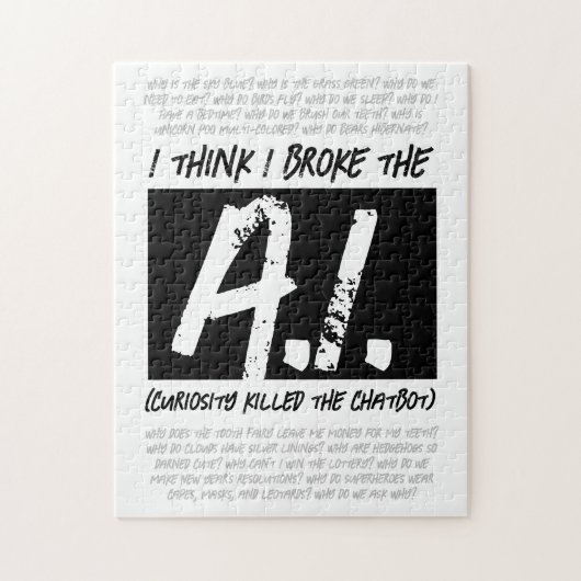 Grappig dat ik de AI heb gebroken... Legpuzzel (Verticaal)