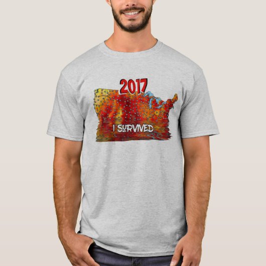 Grappig dat ik de Amerikaanse zomerhittegolfkaart T-shirt (Voorkant)