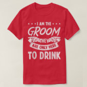 Grappig dat ik de Groom Matching Set Triple Bachel T-shirt (Design voorkant)
