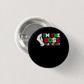 Grappig dat ik de Italiaanse nonna non Capiche Hum Ronde Button 3,2 Cm (Voorkant /achterkant)