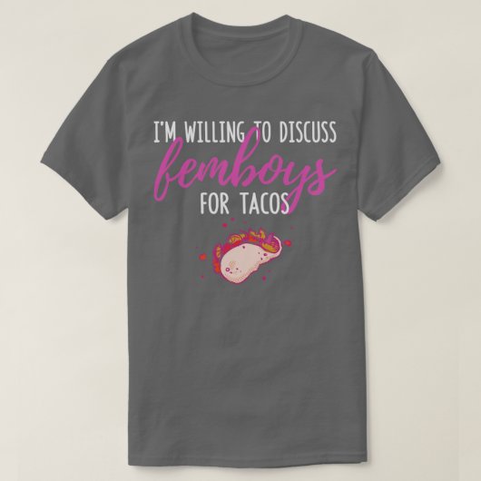 Grappig dat ik de jongens voor Tac wil bespreken T-shirt (Design voorkant)