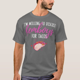 Grappig dat ik de jongens voor Tac wil bespreken T-shirt