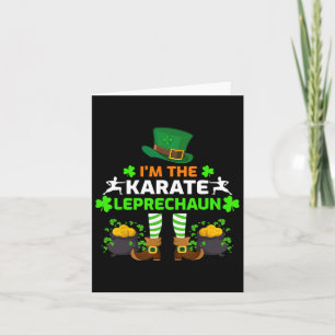 Grappig dat ik de Karate Leprechaun Karate St. Pat Kaart
