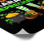 Grappig dat ik de Karate Leprechaun Karate St. Pat Poster (Hoek)