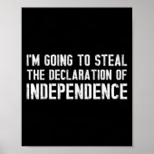 Grappig dat ik de Onafhankelijkheidsverklaring ga Poster (Voorkant)