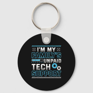 Grappig dat ik de onbetaalde technische ondersteun sleutelhanger
