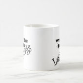 Grappig dat ik de Pants Leggings heb Draag Koffiemok (Center)