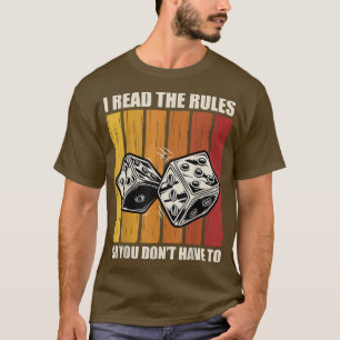 Grappig dat ik de spelregels van de raad van bestu t-shirt