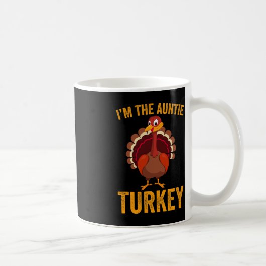 Grappig dat ik de tante van Turkije ben. Koffiemok (Rechts)