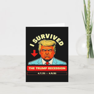 Grappig dat ik de Trump-recessie van 7 tot 9 april Kaart