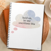 Grappig dat ik deze pastelwolk overdenk notitieboek