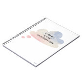 Grappig dat ik deze pastelwolk overdenk notitieboek (Linkerzijde)