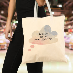 Grappig dat ik deze pastelwolk overdenk tote bag
