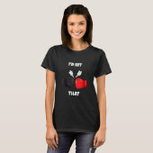 Grappig dat ik die boxing Kickboxing Muay Thai zou T-shirt (Voorkant volledig)