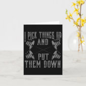 Grappig dat ik dingen opzoek, zet ze neer op Gift  Kaart (Gele Bloem)