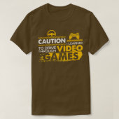 Grappig dat ik door videogame kon rijden t-shirt (Design voorkant)