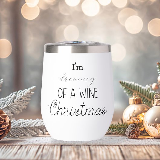 Grappig dat ik droomde van een Wine Kerstmis.