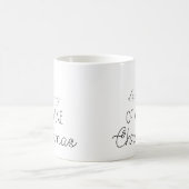 Grappig dat ik droomde van een Wine Kerstmis. Koffiemok (Center)