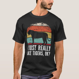 Grappig dat ik echt van Tigers hou. T-shirt