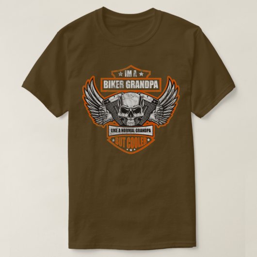Grappig dat ik een Biker opa ben als een normale o T-shirt (Design voorkant)